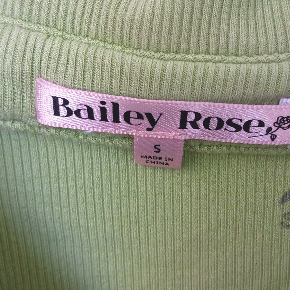 BAILEY ROSE Cropped Top, size S - Picture 2 of 5